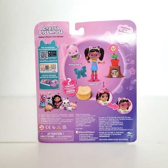 Dreamworks Gabby's Dollhouse - Flower-rific Garden, Kitty Karaoke, Art Studio - Picture 3 of 7